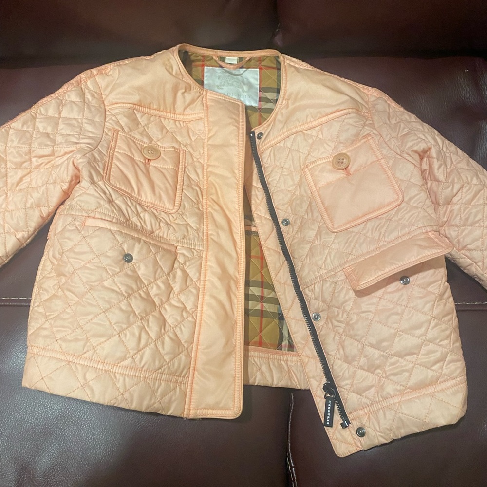 Burberry quilted jacket